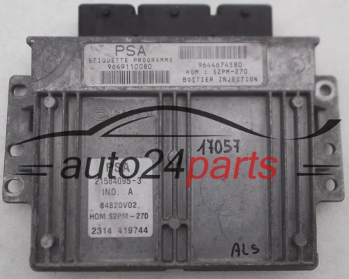 KOMPUTER STEROWNIK SILNIKA CITROEN XSARA PICASSO 1.8 