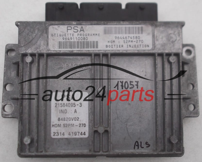 KOMPUTER STEROWNIK SILNIKA CITROEN XSARA PICASSO 1.8 
