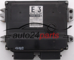KOMPUTER STEROWNIK SILNIKA SUZUKI SWIFT, DENSO 33920-72K3, 3392072K3, MB112300-8281, MB1123008281, E3 - 11182