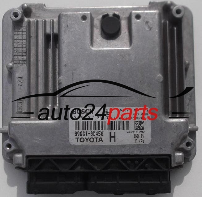 ECU CENTRALITA DE MOTOR TOYOTA YARIS 1.4 D4D 896610D450, BOSCH 0281012322
