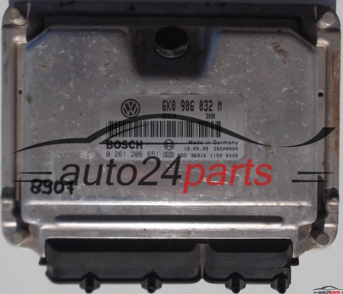 SEAT, VW VOLKSWAGEN CADDY 1.4, BOSCH 0 261 206 651, 0261206651, 6K0 906 032 M, 6K0906032M