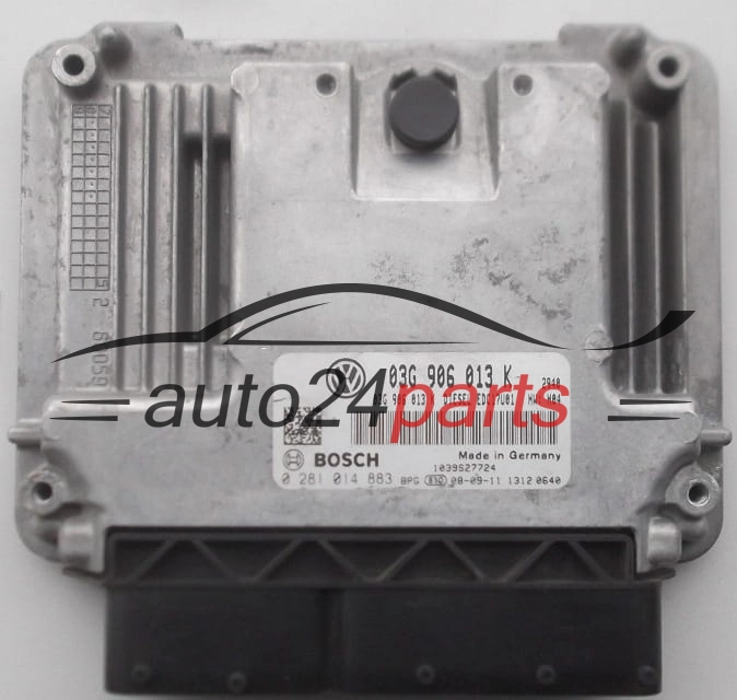 ECU CENTRALITA DE MOTOR  SEAT IBIZA 1.9 TDI BOSCH 0 281 014 883,  03G 906 013 K