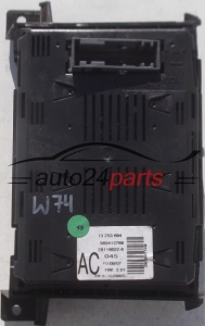 WYŚWIETLACZ RADIA CIEKŁOKRYSTALICZNY OPEL ASTRA H GM 13 253 694 AC, 28118032-6