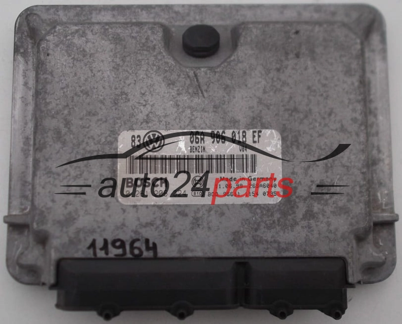 KOMPUTER STEROWNIK SILNIKA VW VOLKSWAGEN GOLF IV 4 BORA 2.0 8V 06A 906 018 EF