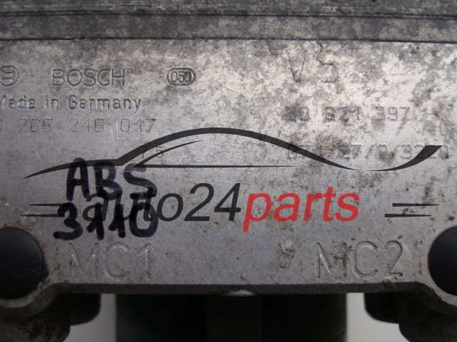 ABS VOLVO S40 V40 BOSCH 0 265 216 017, 0265216017, 0 273 004 125, 0273004125