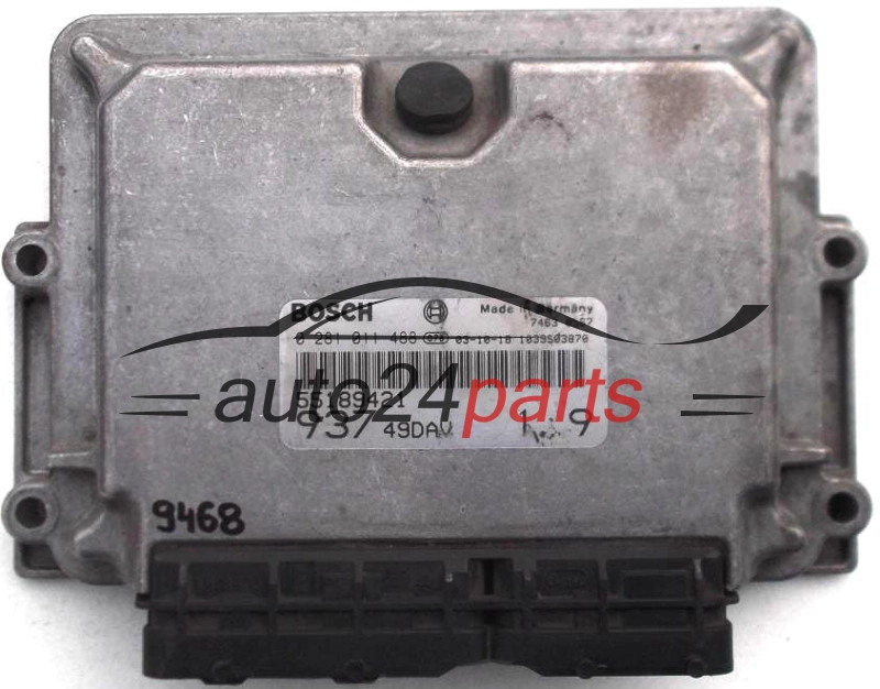 Komputer sterownik silnika Alfa Romeo 147 1.9 JTD 0281011488 55189421 93749DAV