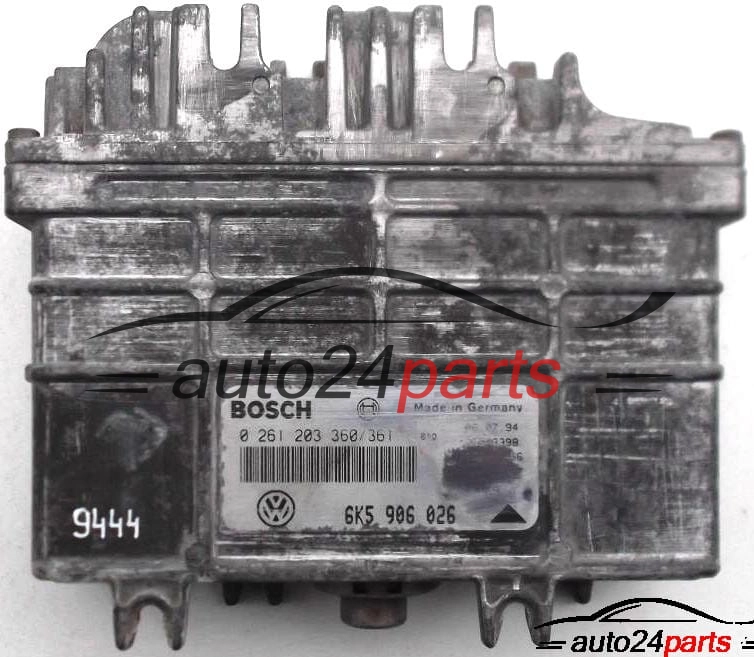 ECU CENTRALITA DE MOTOR SEAT IBIZA 1.4, BOSCH 0261203360/361, 6K5906026