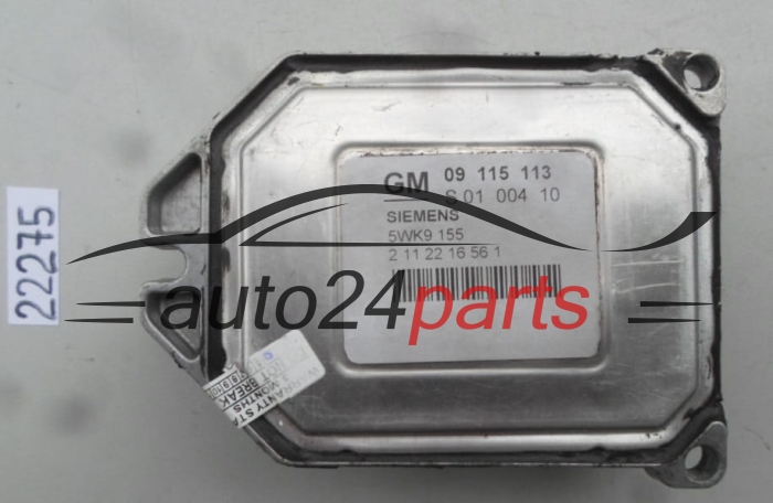 Centralita de motor OPEL CORSA 1.8 Z18XE SIEMENS  5WK9155   9115113