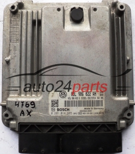 MOTORSTEUERGERÄT ECU STEUERGERAT VOLKSWAGEN GOLF 2.0 TDI BOSCH 0 281 014 985, 0281014985, 03L 906 022 AH, 03L906022AH, 03L 906 022 G, 03L906022G, EDC17CP14