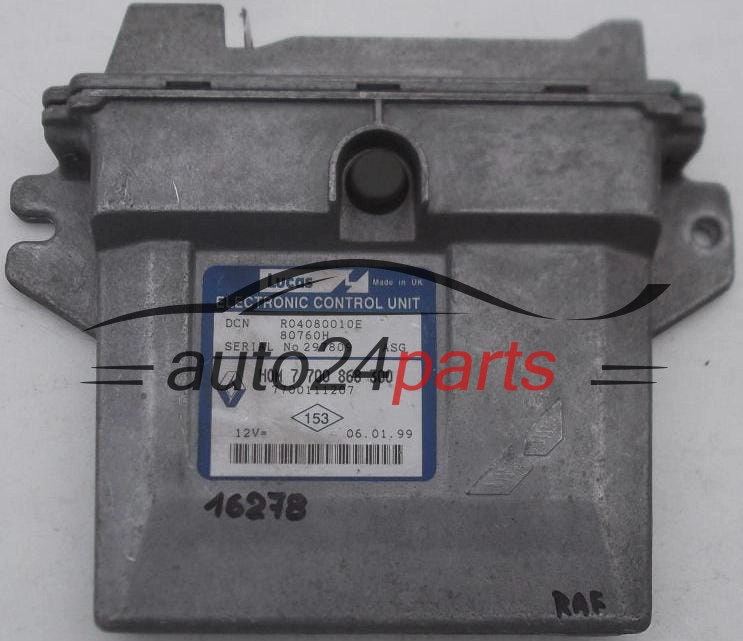 KOMPUTER STEROWNIK SILNIKA RENAULT CLIO KANGOO 1.9 D R04080010E