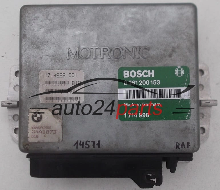 BOSCH 0 261 200 153, 0261200153, 1714998 