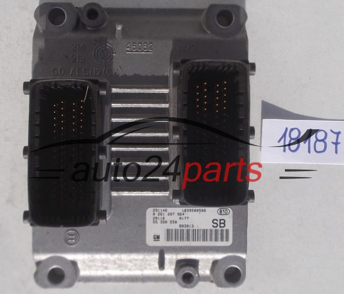 KOMPUTER STEROWNIK SILNIKA OPEL CORSA C 1.2 Z12XE BOSCH 0 261 207 964