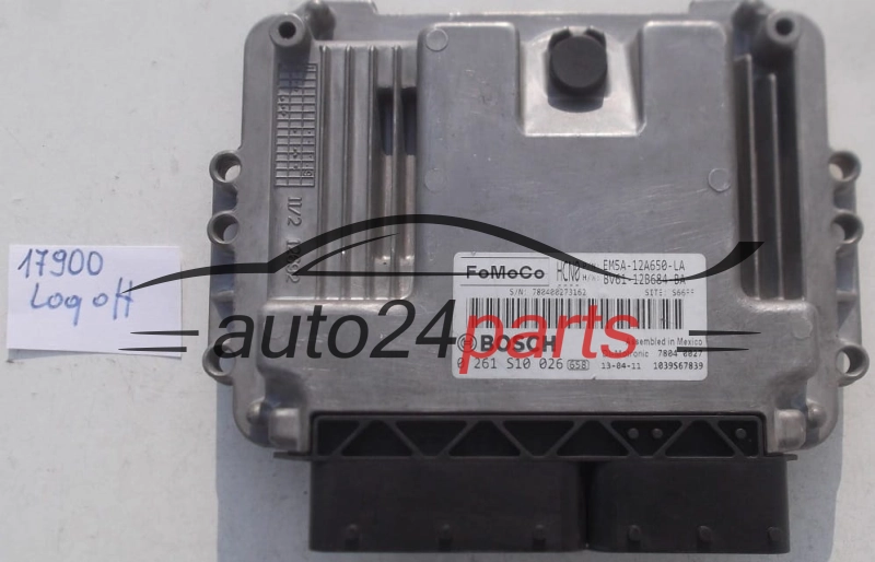 KOMPUTER STEROWNIK SILNIKA FORD BOSCH 0 261 S10 026,  FoMoCo EM5A-12A650-LA