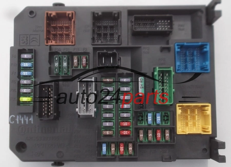 CENTRALKA MODUL STEROWNIK KOMFORTU BSI CITROEN PEUGEOT CONTINENTAL A2C53383165 