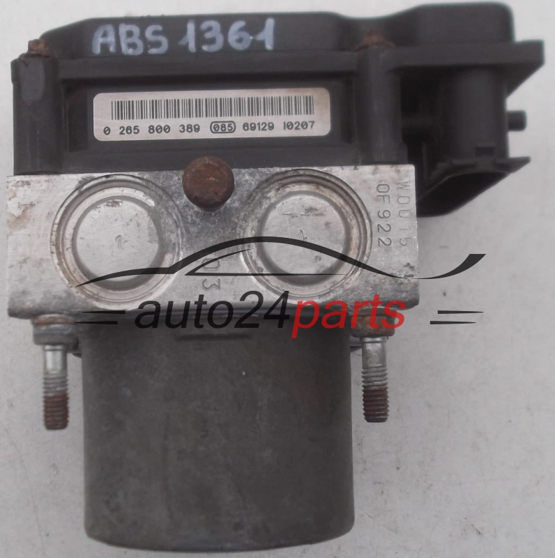 BOMBA HIDRAULICA Y CENTRALITA ABS HYUNDAI GETZ BOSCH 0 265 231 357, 0265231357, 58910-1C310, 589101C310, 0265800389