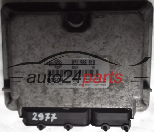 CALCULATEUR MOTEUR VW VOLKSWAGEN GOLF 2,3 V5 VR5 071 906 018, 071906018, BOSCH 0 261 204 753, 0261204753, BENZIN U05 26SA5399