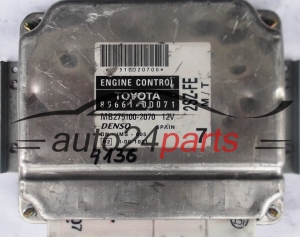 MOTORSTEUERGERÄT ECU STEUERGERAT TOYOTA YARIS 1.3 2SZ-FE 896610D071, 89661-0D071, MB2751002070, MB275100-2070