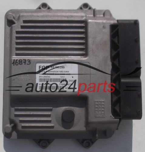 CALCULATEUR MOTEUR FIAT PANDA 1.3 JTD MAGNETI MARELLI MJD 6JF.S4, MJD6JFS4, FGP 55180280, 71600.042.00, 7160004200 
