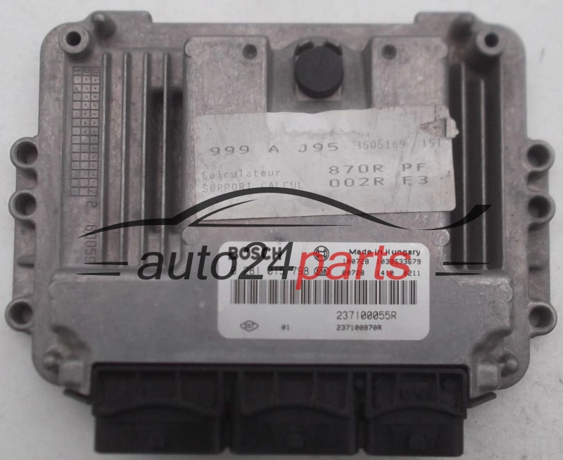 CALCULATEUR MOTEUR RENAULT MEGANE SCENIC 1.9 DCI BOSCH 0 281 015 798