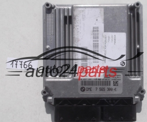 MOTORSTEUERGERÄT ECU STEUERGERAT BMW E90, 318I, 320I 2.0, BOSCH 0 261 201 160, 0261201160, DME 7 565 300, 7565300 