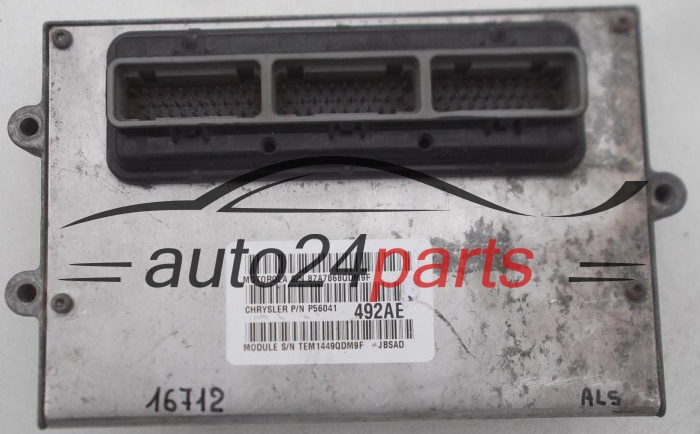 KOMPUTER STEROWNIK SILNIKA CHRYSLER JEEP GRAND CHEROKEE P56041 492AE