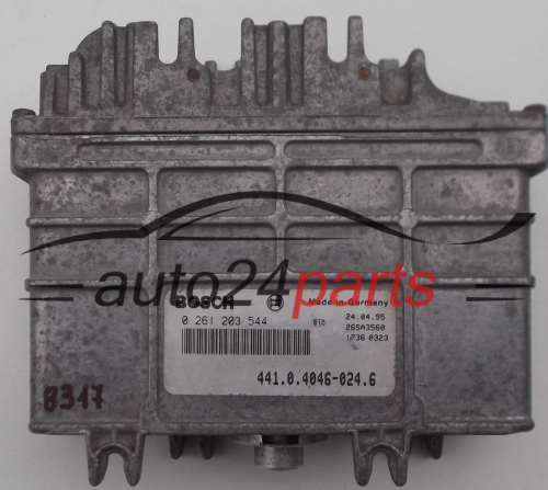 KOMPUTER STEROWNIK SILNIKA SKODA FELICIA 1.3 BOSCH 0 261 203 544, 0261203544, 441.0.4046-024.6, 441040460246
