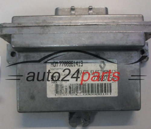 Calculateur Moteur RENAULT CLIO Delco 16210759, HOM 7700861413, 7700872546, BMUL