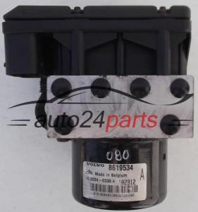 POMPE HYDRAULIQUE ET CALCULATEUR d'ABS VOLVO 8619534, ATE 10.0204-0330.4, 10020403304, 8619535, 10.0949-0422.3, 10094904223 