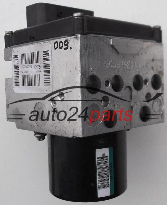 POMPE HYDRAULIQUE ET CALCULATEUR d'ABS PEUGEOT 407 SIEMENS VDO S118676001N