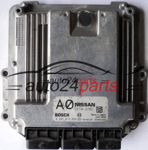 KOMPUTER STEROWNIK SILNIKA NISSAN X-TRAIL 2.0 DCI BOSCH 0281013856, 23710JG78D