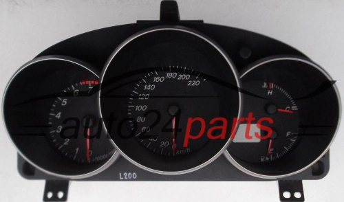 ZESPÓŁ WSKAŻNIKÓW ZEGARY PRĘDKOŚCIOMIERZ LICZNIK MAZDA 4K BP4K B, 4KBP4KB