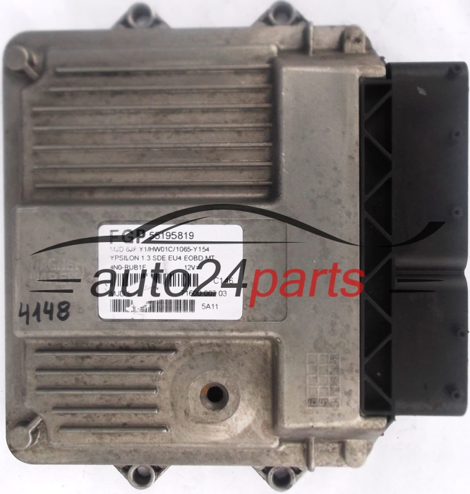 ECU CENTRALITA DE MOTOR LANCIA YPSILON 1.3 JTD 55195819 MJD6JFY1