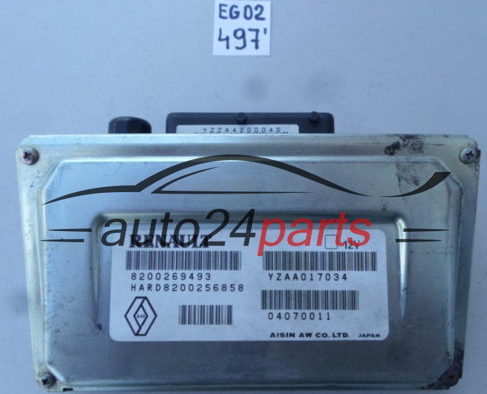 Ecu Caja de cambios automática RENAULT 8200 269 493, 8200269493, HARD8200256858, 8200256858