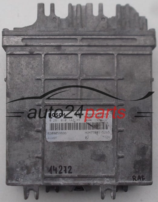 KOMPUTER STEROWNIK SILNIKA RENAULT MASTER 1.9 DTI, BOSCH 0 281 010 142
