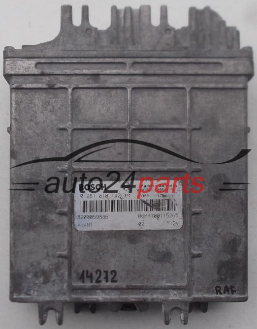 KOMPUTER STEROWNIK SILNIKA RENAULT MASTER 1.9 DTI, BOSCH 0 281 010 142