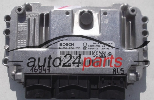 KOMPUTER STEROWNIK SILNIKA PEUGEOT 307 1.6 BOSCH 0 261 208 558, 0261208558, 96 593 065 80, 9659306580