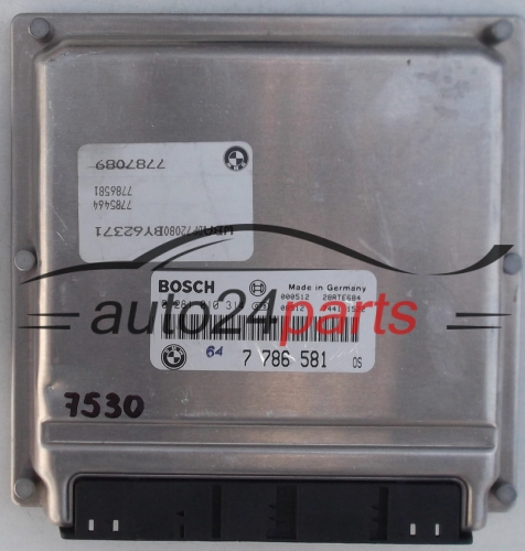 MOTORSTEUERGERÄT ECU STEUERGERÄT  BMW BOSCH 0 281 010 314, 7 786 581