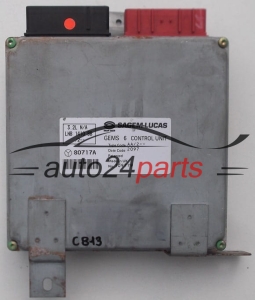MOTORSTEUERGERÄT ECU STEUERGERAT JAGUAR SAGEM LUCAS LNB 1410 BB, LNB1410BB, 80717A, 109779
