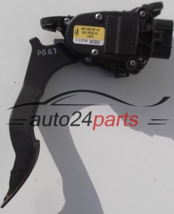 GASPEDAL POTENTIOMETR ELEKTRISCH GAS PEDAL FORD FIESTA FUSION  4S61-9F836-AA, 4S619F836AA, 6PV 008 567-02, 6PV00856702 