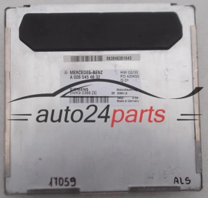 MOTORSTEUERGERÄT ECU STEUERGERAT MERCEDES W208 SIEMENS 5WK9 0366 (3), 5WK90366, A 026 545 48 32, A0265454832 