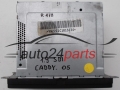 RADIO CD R100 VOLKSWAGEN CADDY  1K0 035 153 B / 1K0035153B / VWZ2Z1C1015234 / 9.18433-8151 / 9184338151 - R178