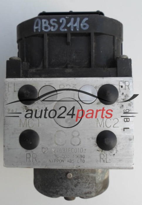 ABS POMPA I STEROWNIK SUBARU BOSCH 27531FC010, 110 000 40690