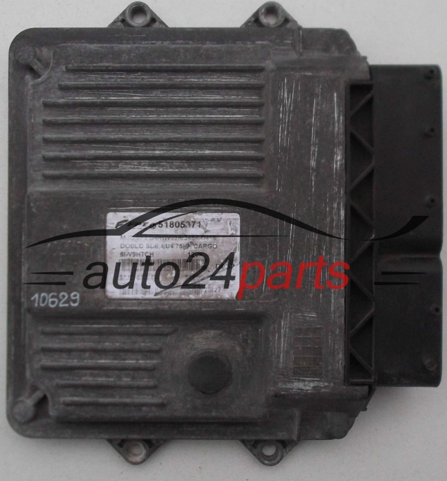 MOTORSTEUERGERÄT ECU STEUERGERAT FIAT DOBLO 1.3 JTD MJD 6F3.D4