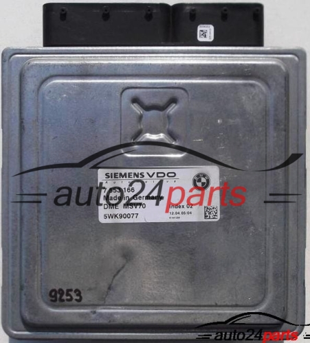 MOTORSTEUERGERÄT ECU STEUERGERAT BMW E90, 330I 2.2, SIEMENS 5WK90077