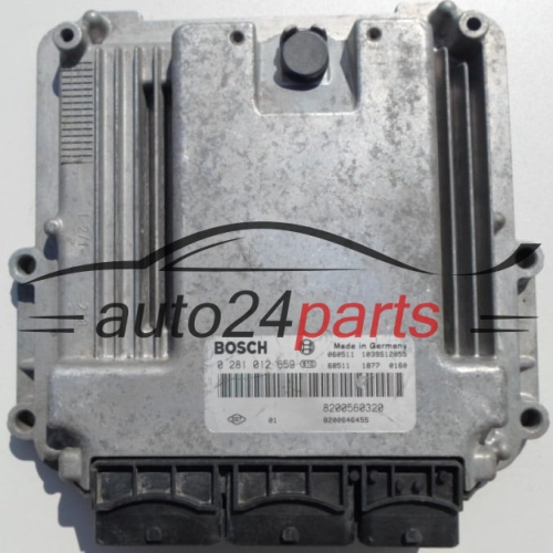 MOTORSTEUERGERÄT ECU STEUERGERÄT  RENAULT ESPACE 2.0 DCI BOSCH 0 281 012 659