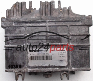 KOMPUTER STEROWNIK SILNIKA SEAT IBIZA CORDOBA 1.4 ABD BOSCH 0 261 203 750/751, 0261203750, 0261203751, 6K0 906 026 B, 6K0906026B