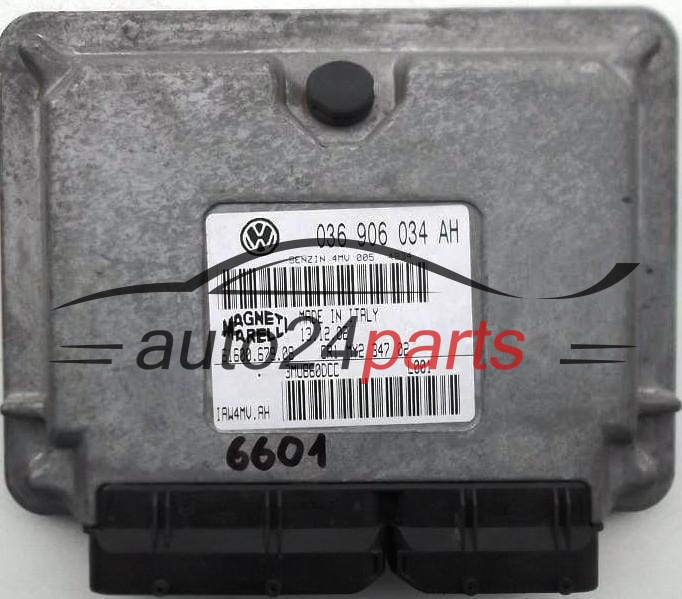KOMPUTER STEROWNIK SILNIKA VOLKSWAGEN SEAT SKODA MAGNETI MARELLI IAW 4MV.AH,  036 906 034 AH, 61600.679.08