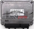 KOMPUTER STEROWNIK SILNIKA SEAT IBIZA 1.2 BBM 03D906023, 03D 906 023, SIEMENS VDO 5WP40806 04