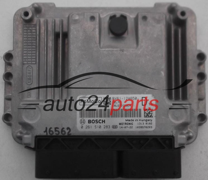 ECU CENTRALITA DE MOTOR FORD 1.6 BOSCH 0 261 S10 283, 0261S10283, BV61-12A650-DYA, BV6112A650DYA, BV61-12A650-D, BV6112A650D
