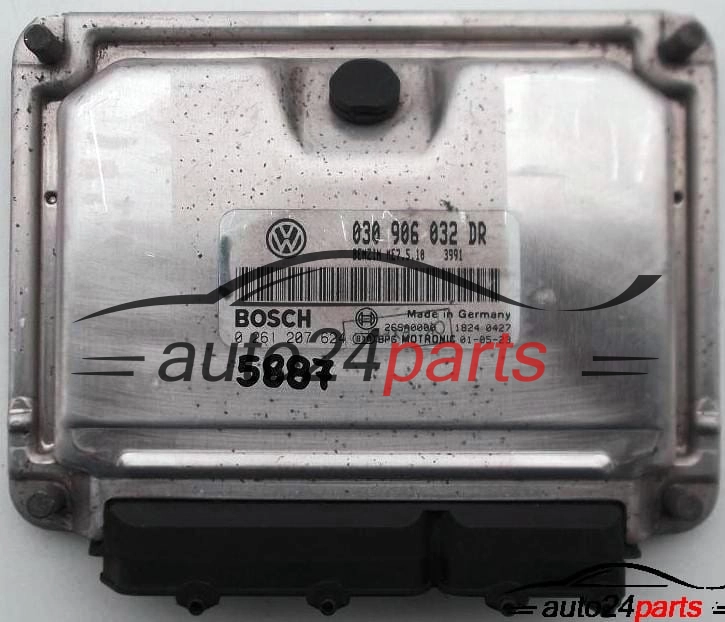 ECU CENTRALITA DE MOTOR SEAT AROSA 1.0 030 906 032 DR, 030906032DR, BOSCH 0 261 207 624, 0261207624